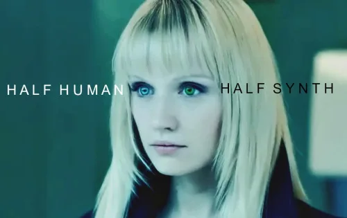 poster, Humans, Sam Vincent & Jonathan Brackley, 2015